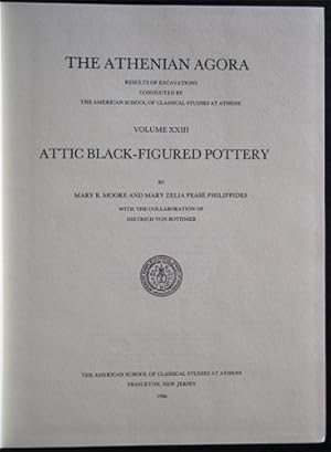 The Athenian Agora, Results of Excavations, Volume XXIII, Attic Black-Figured Pottery