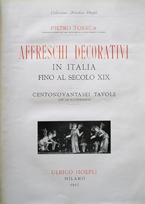 Affreschi decorativi in Italia fino al secolo XIX