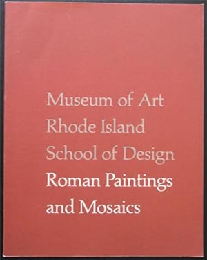 Catalogue of the Classical Collection, Roman Paintings and Mosaics