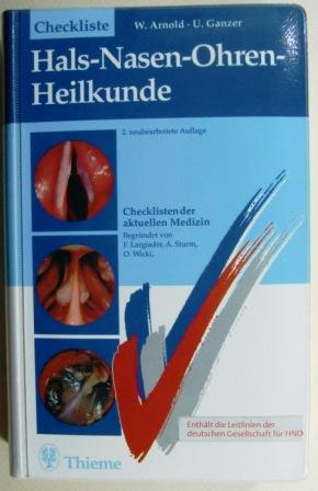 Checkliste Hals- Nasen- Ohren- Heilkunde.