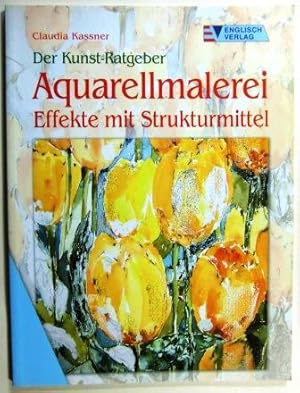 Aquarellmalerei. Effekte mit Strukturmittel.