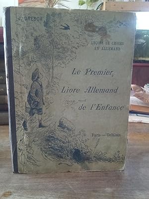 Le premier livre Allemand de l'enfance - leçons de choses en Allemand