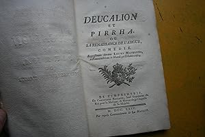 Deucalion et Pirrha ou la renaissance de l'amour, comédie.