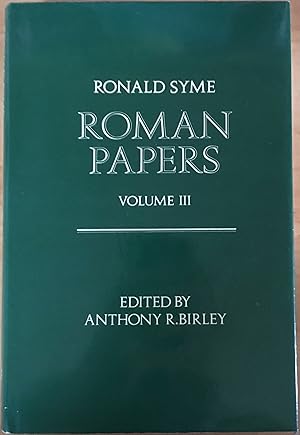 Roman Papers: Volume III