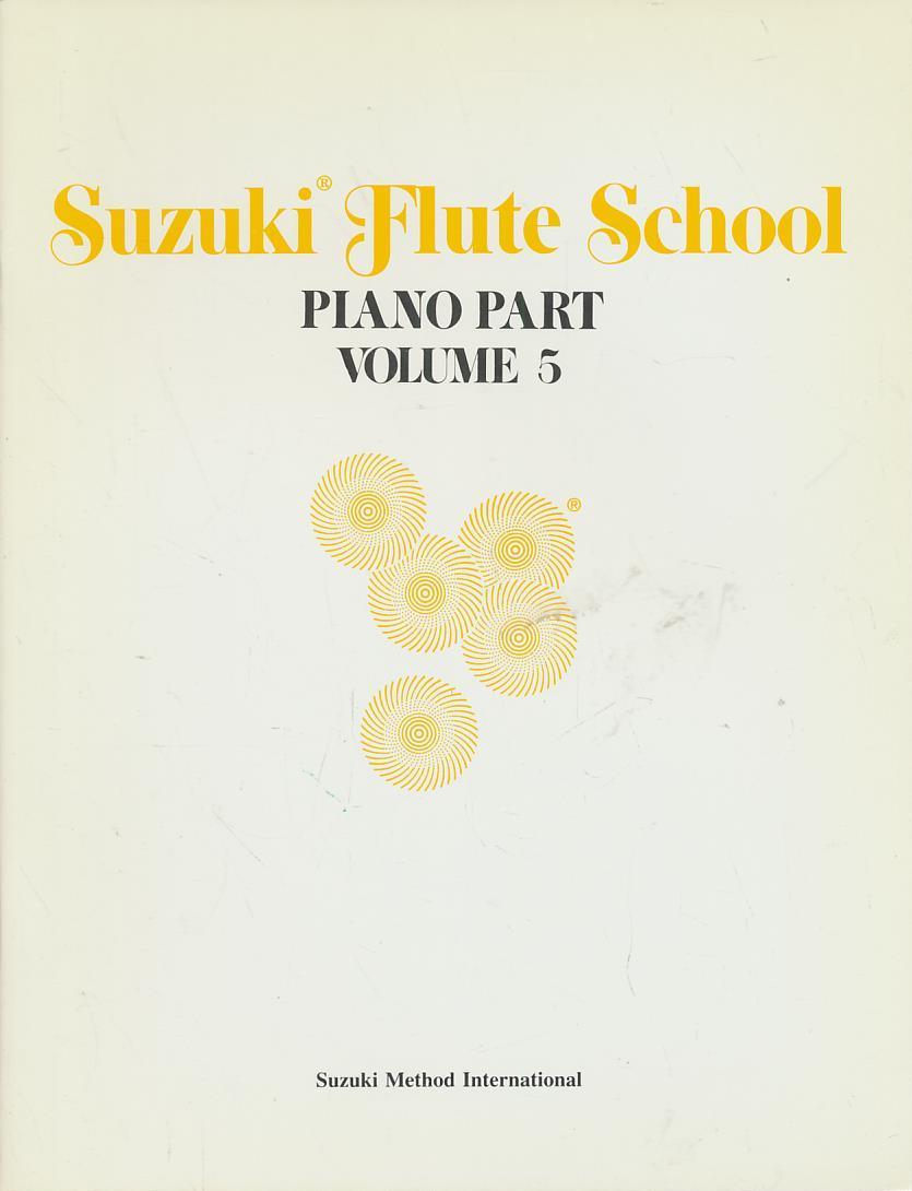 Suzuki Flute School, Piano Accompaniment Volume 5 - Music, Alfred