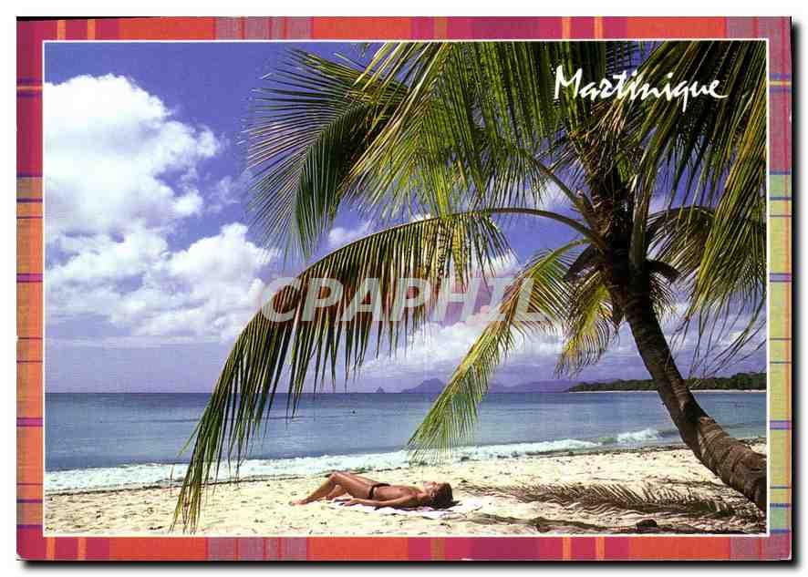 Carte Postale Moderne Martinique Plage Des