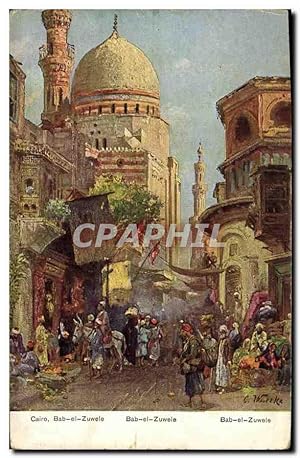 Carte Postale Ancienne Cairo Bab el Zuwele
