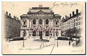 Carte Postale Ancienne Lyon Le Théâtre des Celestins