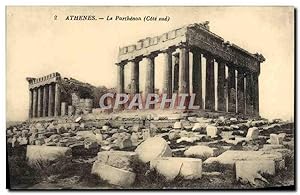 Carte Postale Ancienne Athenes le Parthenon