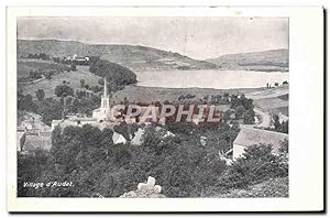 Carte Postale Ancienne Village D'Audat