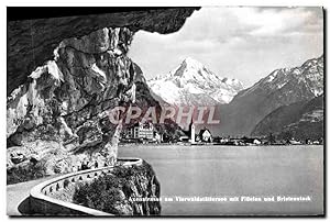 Carte Postale Moderne Axenstrasse Am Vierwaldstattersee Mlt Fillelen Und Bristenstock