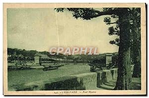 Carte Postale Ancienne Lyon Vaise Pont Mouton