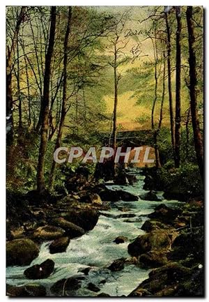 Carte Postale Ancienne Cours d'eau