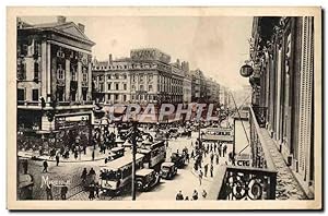 Carte Postale Ancienne Marseille La Canebiere