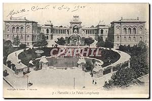 Carte Postale Ancienne Marseille Le Palais Longchamp