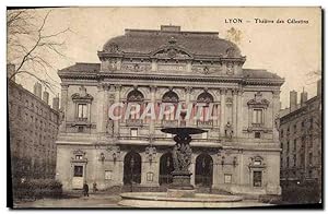 Carte Postale Ancienne Lyon Théâtre Des Celestins