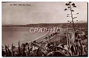 Carte Postale Ancienne Nice Baie Des Anges