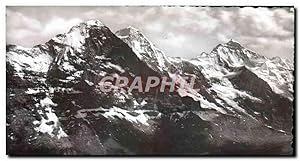 Carte Postale Moderne Jungfrau Monch und Eiger