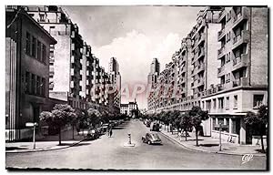 Carte Postale Moderne Lyon Villeurbanne Avenue Henri Barbusse