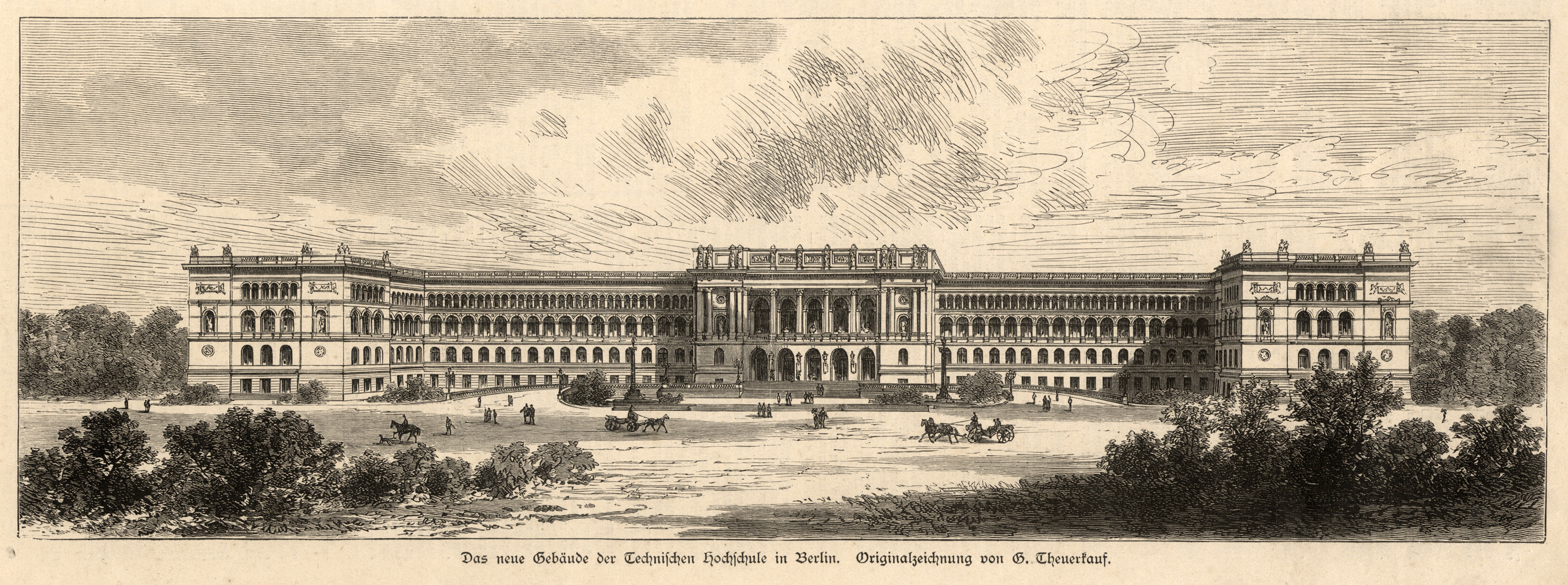 Das neue Gebäude der Technischen Hochschule in Berlin. by ...