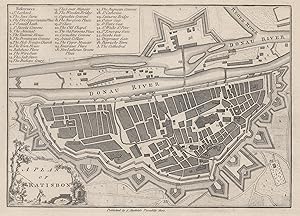 Stadtplan, "A plan of Ratisbon".