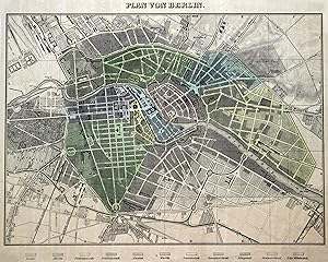 Plan von Berlin.