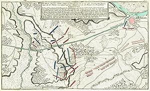 Plan der Action bey Kloster Campe und Rheinbergen den 16. Oct. 1760 .