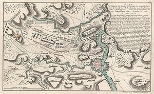 Plan der Bataille bey Minden . den 1. Augustus ° 1759.