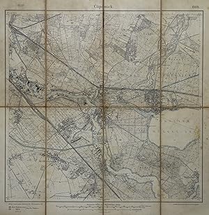 Stadtplan mit Umgebung, "Cöpenick".