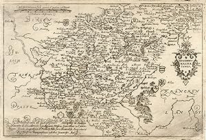 Kupferstich- Karte, von Dilich, "Superioris Hassiae Typus".