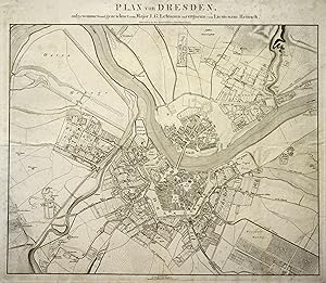Stadtplan, "Plan von Dresden".