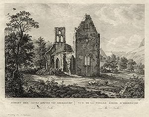 Ruine der alten Kirche von .