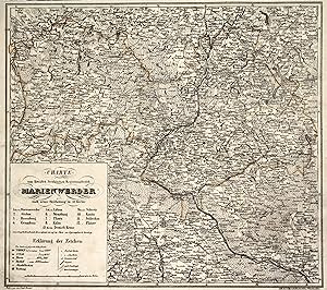 Litho.- Karte, b. Müller, "Charte vom Königlich Preussischen Regierungsbezirk Marienwerder .".