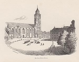 Teilansicht, Domansicht, "The Dom Kirke, Bremen".