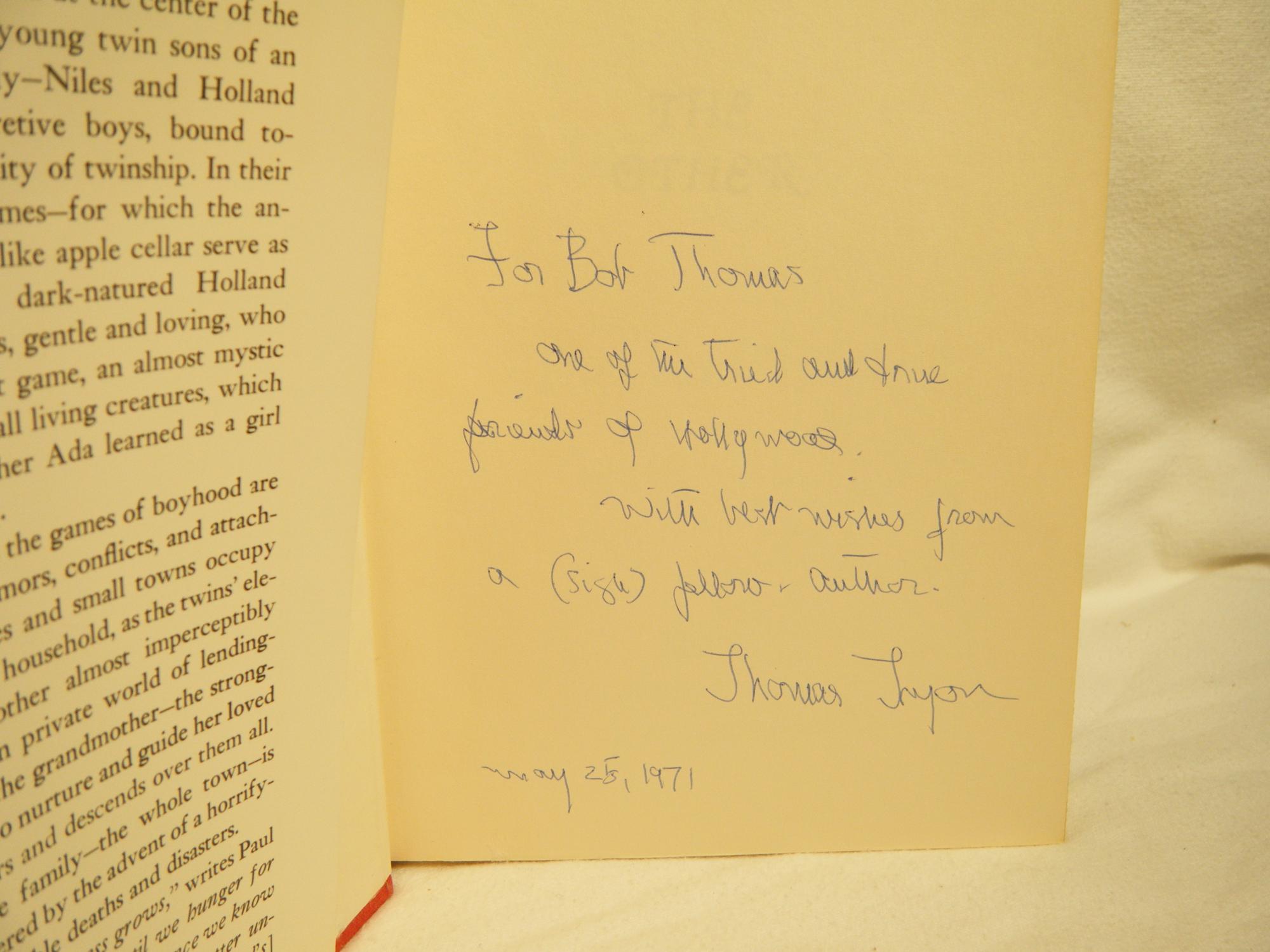The Other by Thomas Tryon The Other by Thomas Tryon