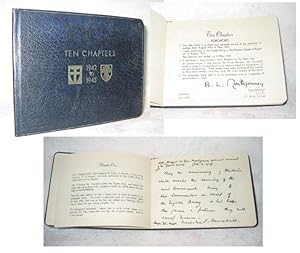 TEN CHAPTERS. Copy of Montgomery's personal autograph book w/repros of hand-written notes from Wi...