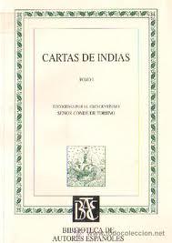 Cartas de Indias (Biblioteca de autores espanoles) (Spanish Edition)