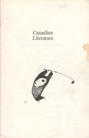 List No 58: Canadian Literature. (another cartoon of a golfer)