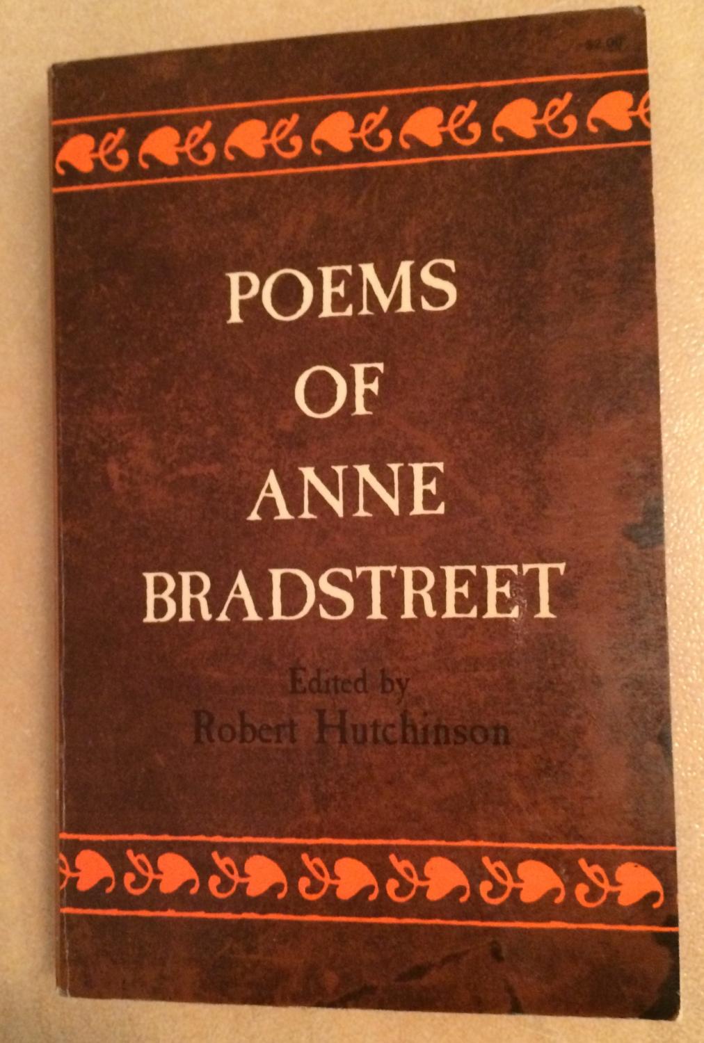 Grief In Anne Bradstreets Poem The Author To Her Book