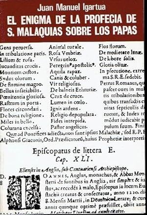 El enigma de la profecía de S. Malaquías sobre los Papas