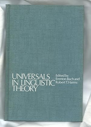 Universals in Linguistic Theory