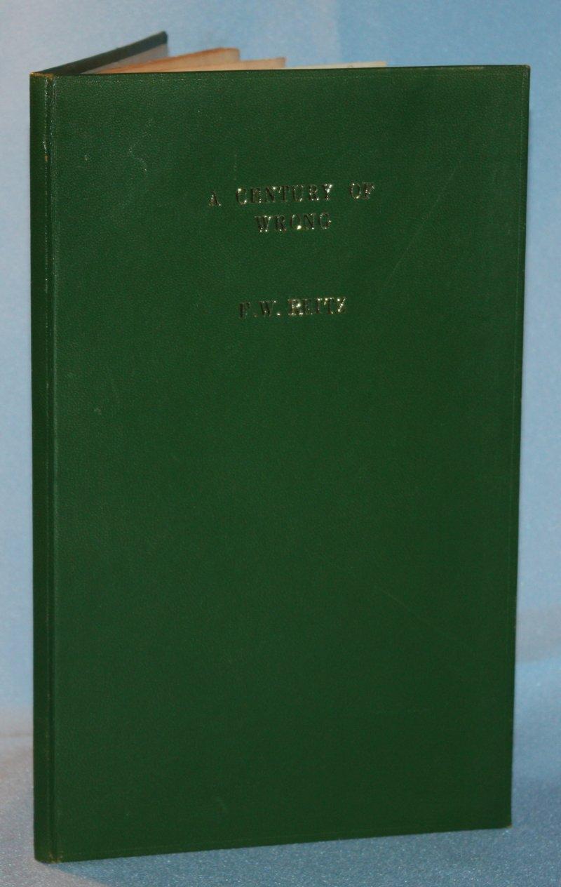 A Century Of Wrong By F W Reitz Review Of Reviews