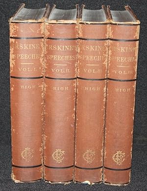 Speeches of Lord Erskine, Erskine, Thomas Speeches of Lord Erskine, Erskine, Thomas
