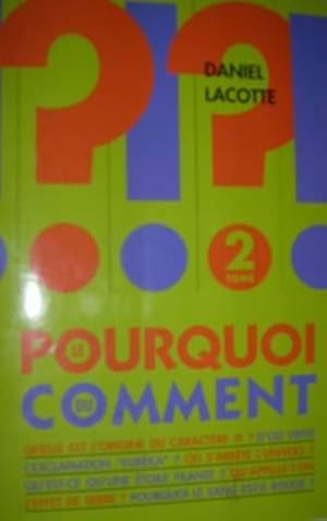 Le pourquoi du comment. 2. Quelle est l'origine du caractère @ ?, D'où vient l'exclamation Eurêka...