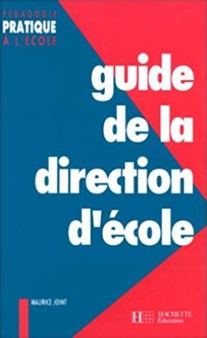 Guide de la direction d'école