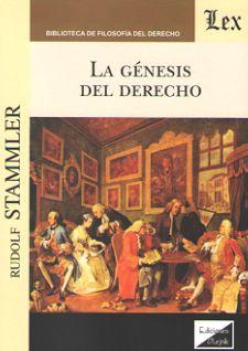 GENESIS DEL DERECHO, LA - STAMMLER, Rudolf