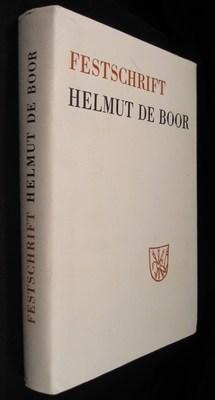 Festschrift Helmut De Boor: Zum 75. Geburtstag Am 24. Marz 1966