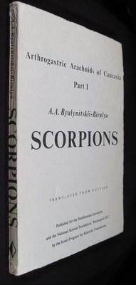 Scorpions: Arthrogastric Arachnids of Caucasia