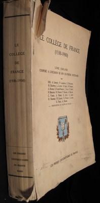Le College De France (1530-1930)