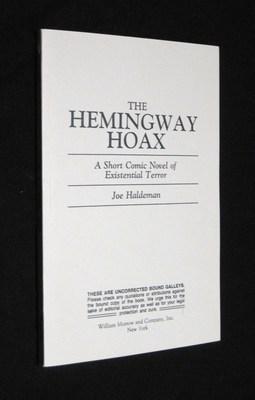 The Hemingway Hoax: A Short Comic Novel of Existential Terror (Uncorrected Proof)